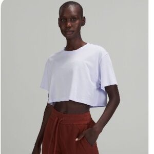 Lululemon all yours crop tee